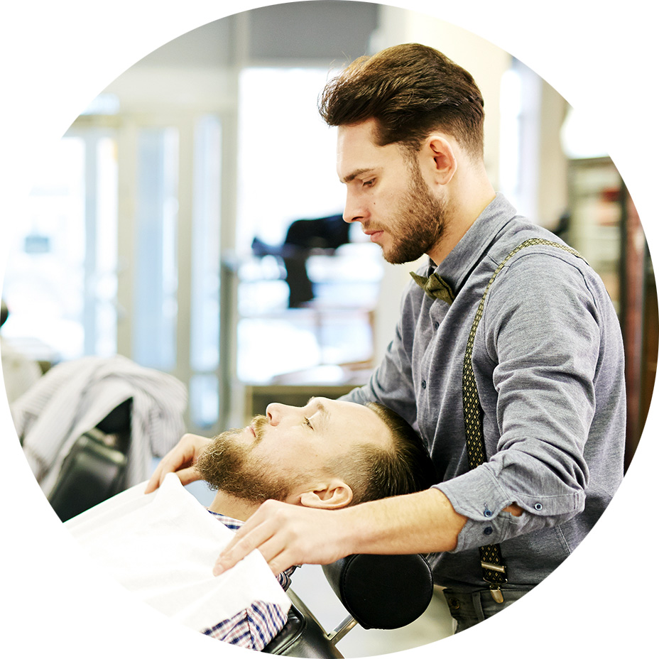 Baxter of California barber campaign