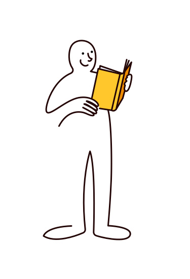Phil reading educational material