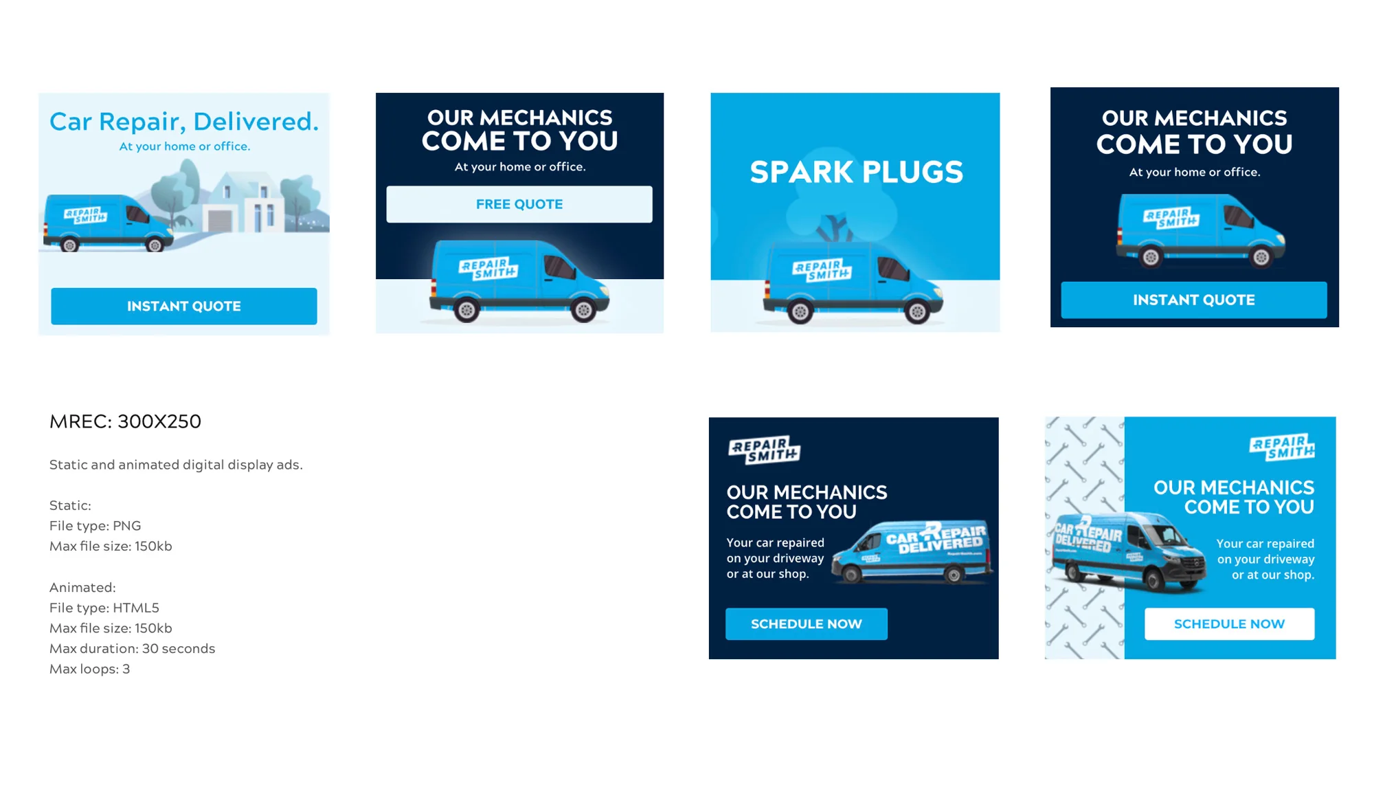 RepairSmith digital advertising