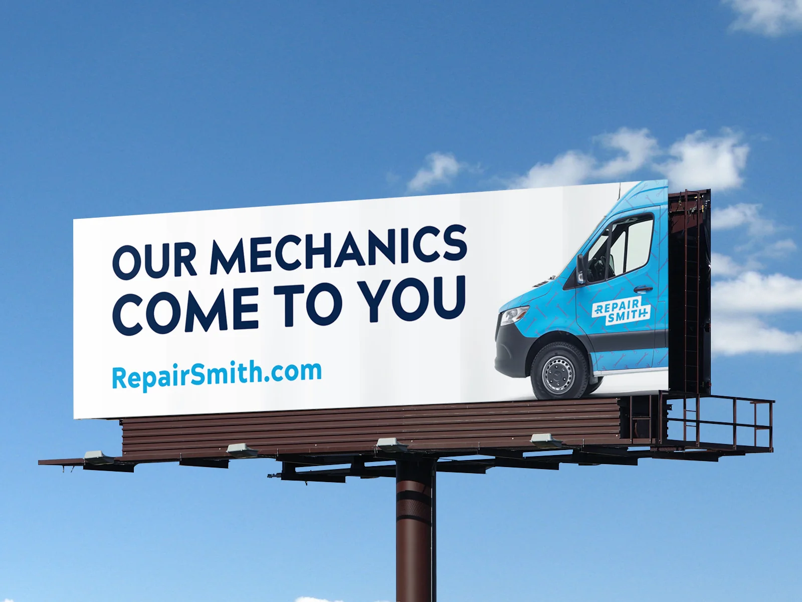 RepairSmith outdoor campaign
